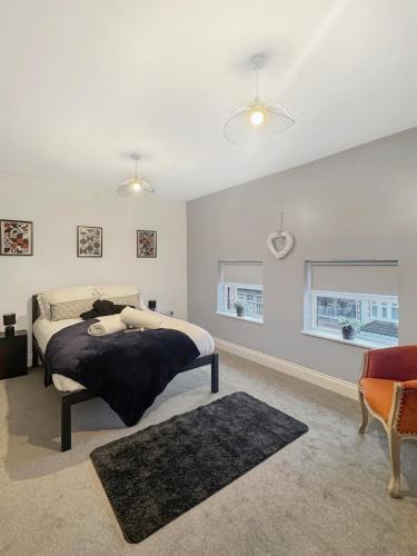 Grantham Apartment | 2 Bed Central Grantham Sleeps 6 Free Parking Free Gym Access