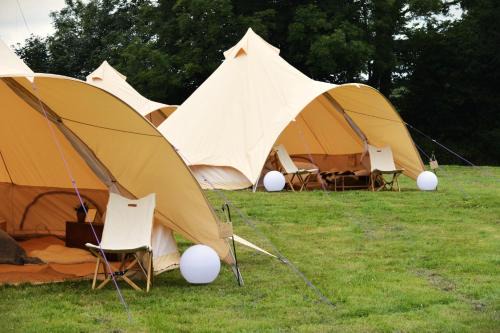 Lostwithiel Other | "Badger" Tylda Tents at Heydaze Campsite - 5m Luxury Bell Tent
