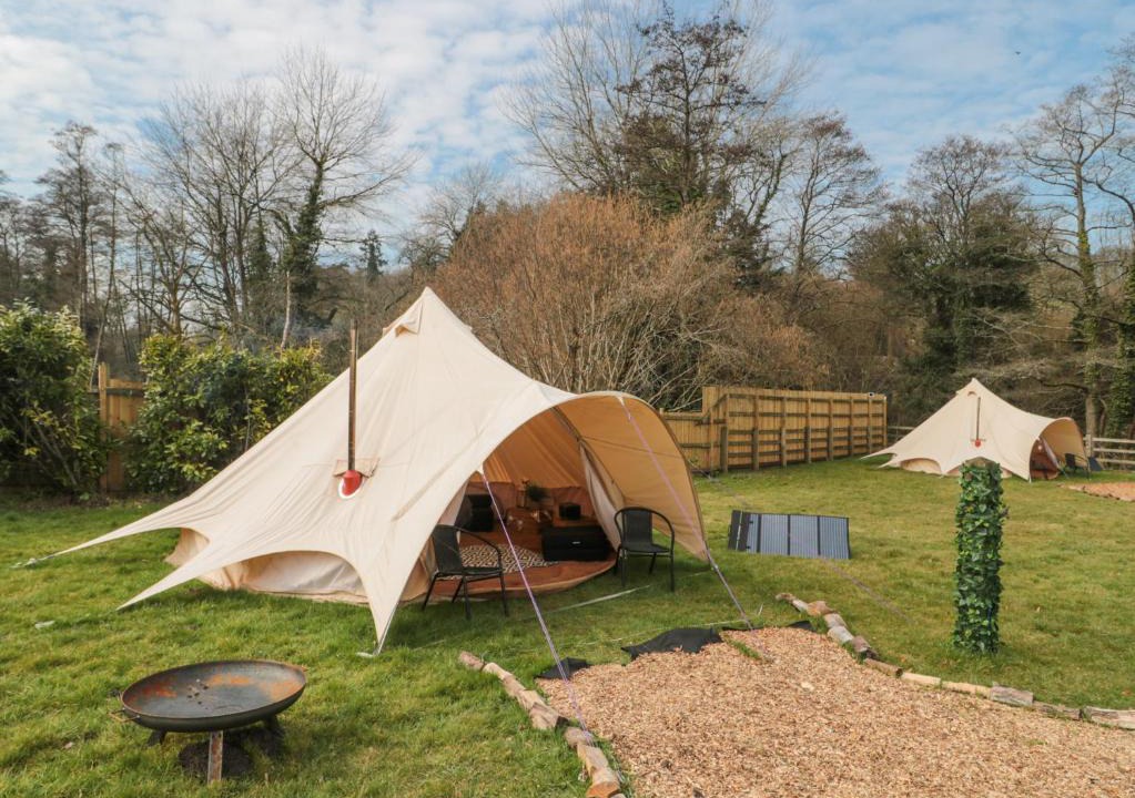 Camerton House | Bell tent 2
