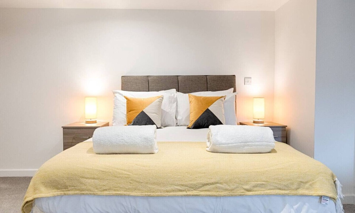 Landore Condo | Contractor Base Kitchen Parking Included