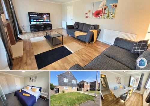 Colchester House | Lexden Contractor Base- Modern 4 bed with Parking, WiFi & Quick Access to Sites- Catchpole Stays