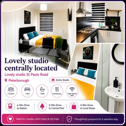 Peterborough Apartment | Lovely studio centrally located