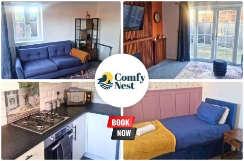 Rushden House | Rushden 3 BD 2 Bath Parking