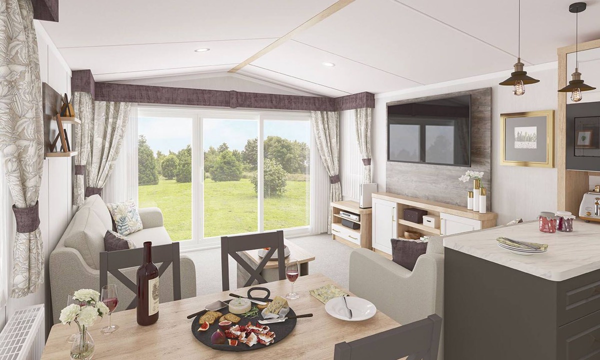Pagham House | Stunning 3 bedroom static caravan on Haven Church farm. Church lane Pagham