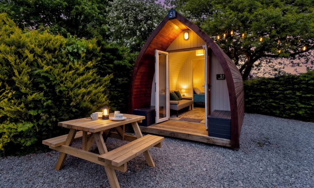 Narberth RV Rental | The Hideaway - Tranquil Glamping Pod