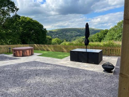 Craig Cefn Parc House | Three bed static caravan with fantastic views and hottub