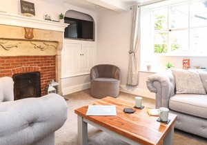 MACKERETH COTTAGE AT HOLKER, pet friendly in Cark In Cartmel
