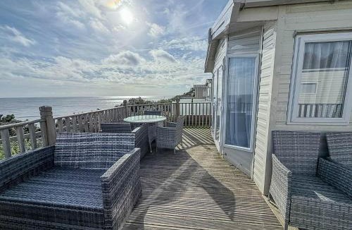 Corton House | 6 Berth Caravan With Stunning Sea Views And Decking To Relax On, Ref 32048Az