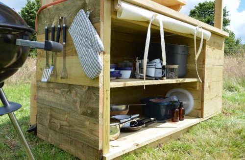 Lostwithiel Other | "Badger" Tylda Tents at Heydaze Campsite - 5m Luxury Bell Tent