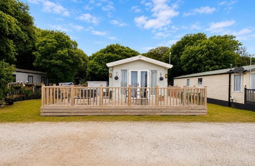Corton House | Beautiful Caravan With Decking At Azure Seas Ref 32060Az