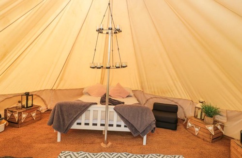 Camerton House | Bell tent 2