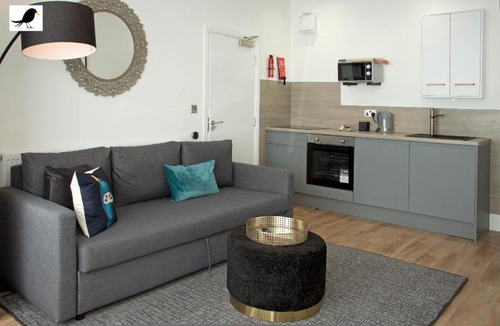 Blackpool Town Center Apartment | Blackbird Accommodation and Luxury Apartments room 11
