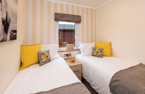 Carnforth Cabin | Gressingham 39 is extremely spacious, accommodating up to four guests in total comfort.