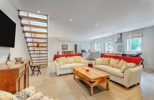 Martin Cottage | Ground Floor: Open plan living space.