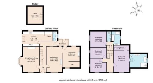 Carnforth House | Large Georgian Home, Nr the Lake District