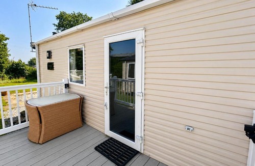 Fourstones Near Bentham House | Modern dog-friendly caravan at Bowland Fell in Yorkshire ref 93002PG