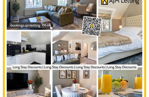 Congleton Apartment | Riverside Congleton Flat, Free Parking, Nr Peaks