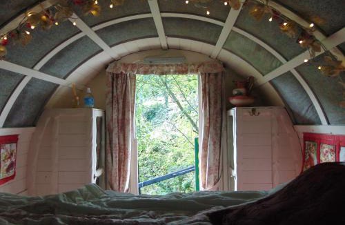 Rhydlewis House | Romany Wagon & Cwtch with your own private 1 acer