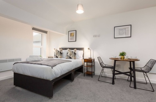 Blackpool Town Center Apartment | Smart Studio, Central Location, Sleeps 2