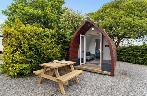 Narberth RV Rental | The Hideaway - Tranquil Glamping Pod