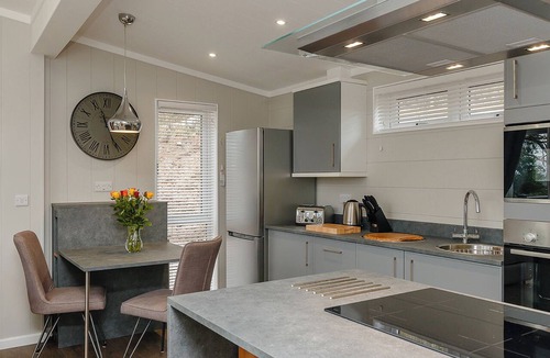 Cheddar Ski Chalet | This charming one-bedroom lodge boasts all the home comforts you need.
