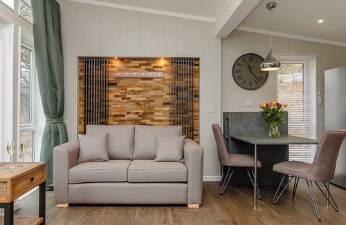 Cheddar Ski Chalet | This charming one-bedroom lodge boasts all the home comforts you need.