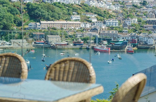 Fowey House | Victorian Schoolhouse w/Hot Tub & Harbour Views