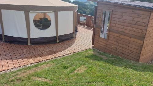 Cwrt Other | Yurt Uchaf Off-Grid Glamping