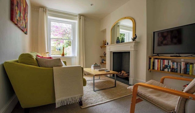 Charming Central Apartment with Garden Oasis
