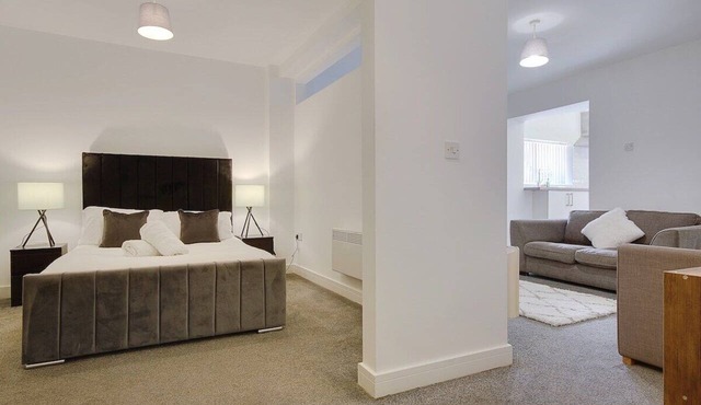 Modern Spacious GF Flat Wifi