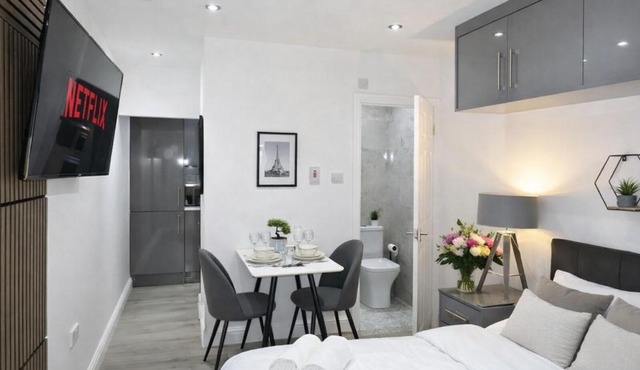 Modern Studio Near NEC & BHX Free Parking