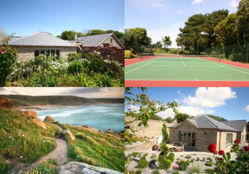 Putsborough Manor - 3 Self Catering Cottages Our Beach is dog friendly all year! On site Tennis & Play Area Paddock Spa baths Gas BBQs Private Gardens Superfast WIFI