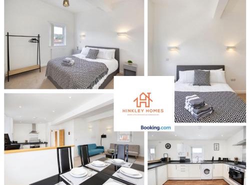 Spacious 2 Bed - Central Location - Free Parking - HPC transport links - By Hinkley Homes Short Lets & Serviced Accommodation