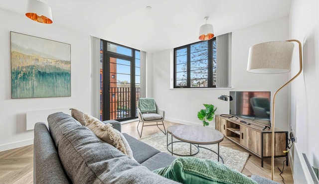 Spacious & Modern 2BED Apartment in Birmingham in Birmingham