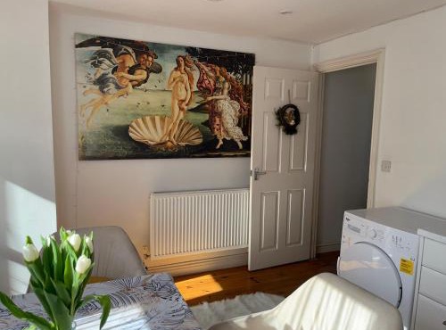 Stylish flat with parking close to many beautiful Cornish beaches
